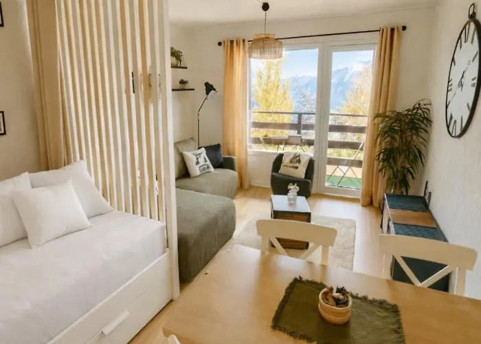 Vue Imprenable Sur Les Alpes Et Parking Prive Gratuit Apartment *